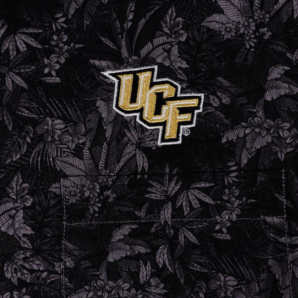 UCF Tommy Bahama Floral Hawaiian Button Up University Central Florida Medium - Picture 4 of 9